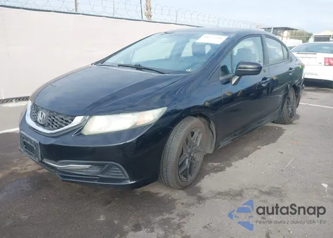 2014 Honda Civic Lx z USA, uszkodzony, nr VIN 19XFB2F54EE214345